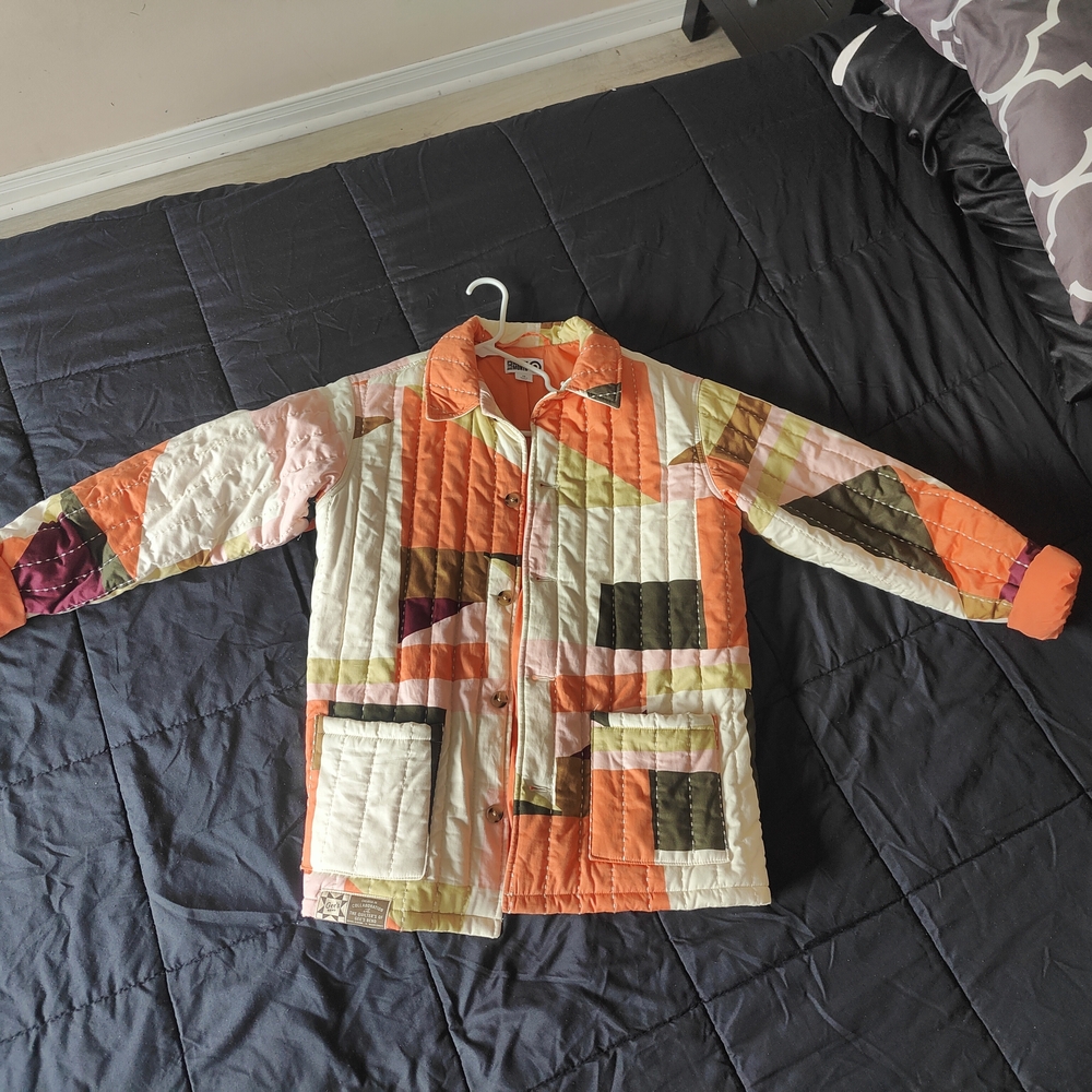 Colorful Patchwork Quilted Jacket